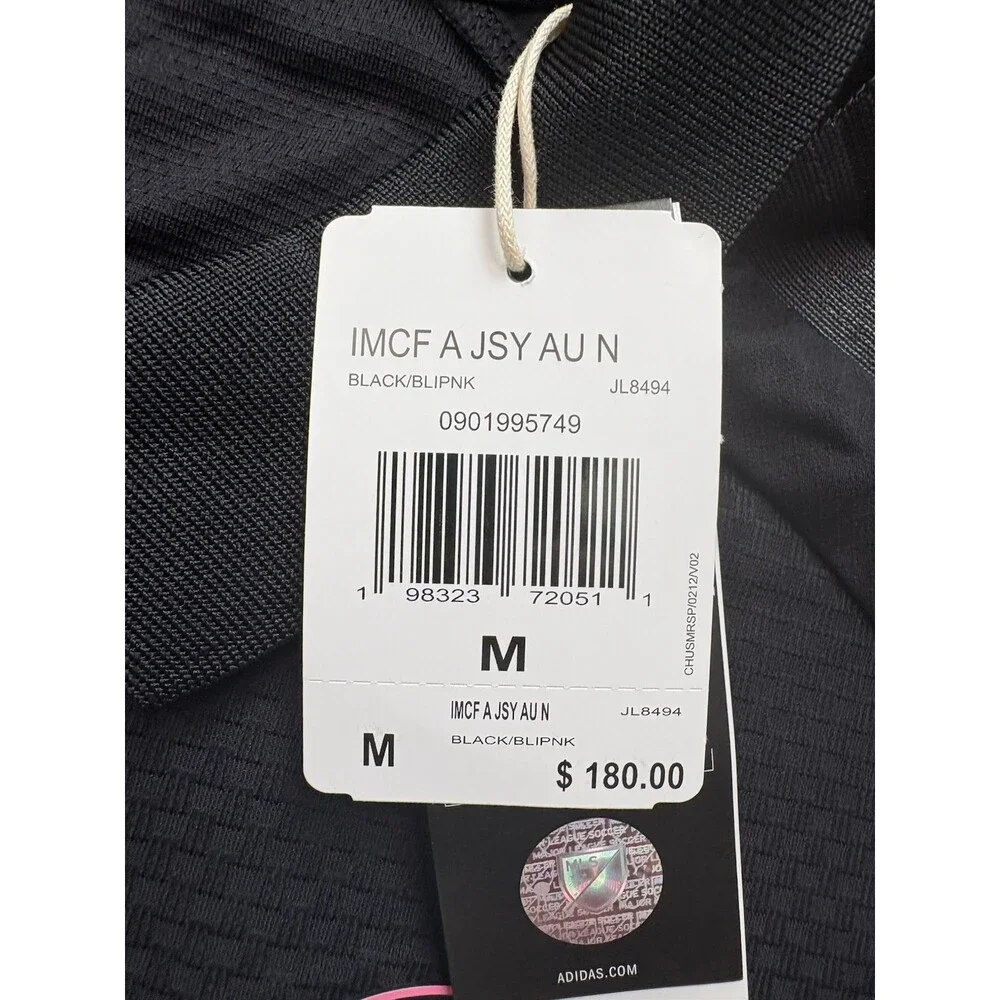 Adidas Inter Miami CF Away Authentic Soccer Jersey Messi #10 Men’s Sz Med JL8494